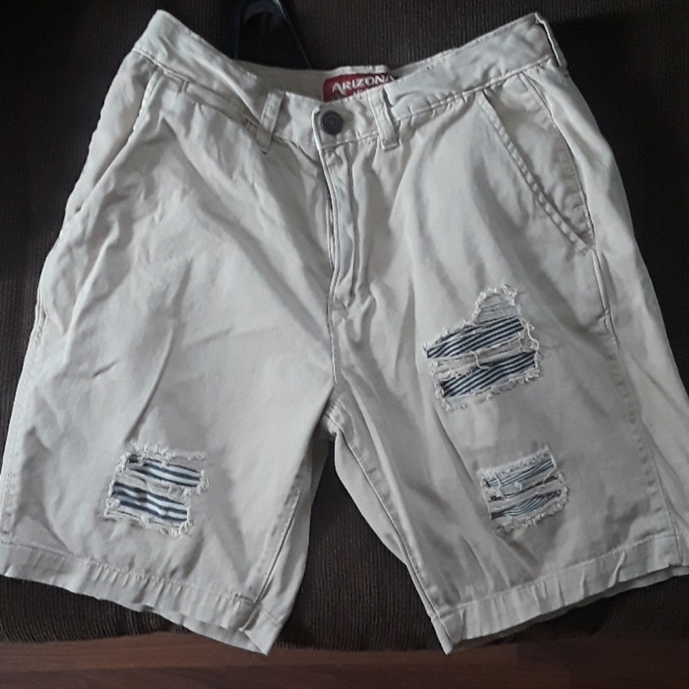 ARIZONA MENS 29 flex short slim beige